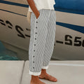 Alma™ Seabreeze Stripe Button Trousers